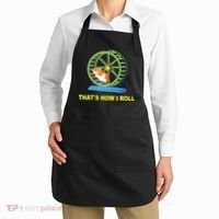 Hamster This Is How I Roll Hamster Wheel Shirt Gift TShirt Apron thumb 2