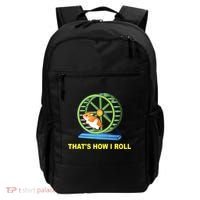 Hamster This Is How I Roll Hamster Wheel Shirt Gift TShirt Backpack thumb 0
