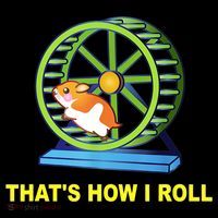Hamster This Is How I Roll Hamster Wheel Shirt Gift TShirt Coffee Mug thumb 5