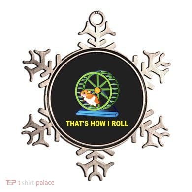Hamster This Is How I Roll Hamster Wheel Shirt Gift TShirt Ornament