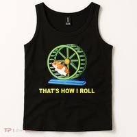 Hamster This Is How I Roll Hamster Wheel Shirt Gift TShirt Tank Top thumb 2