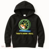Hamster This Is How I Roll Hamster Wheel Shirt Gift TShirt Kids Hoodie thumb 0