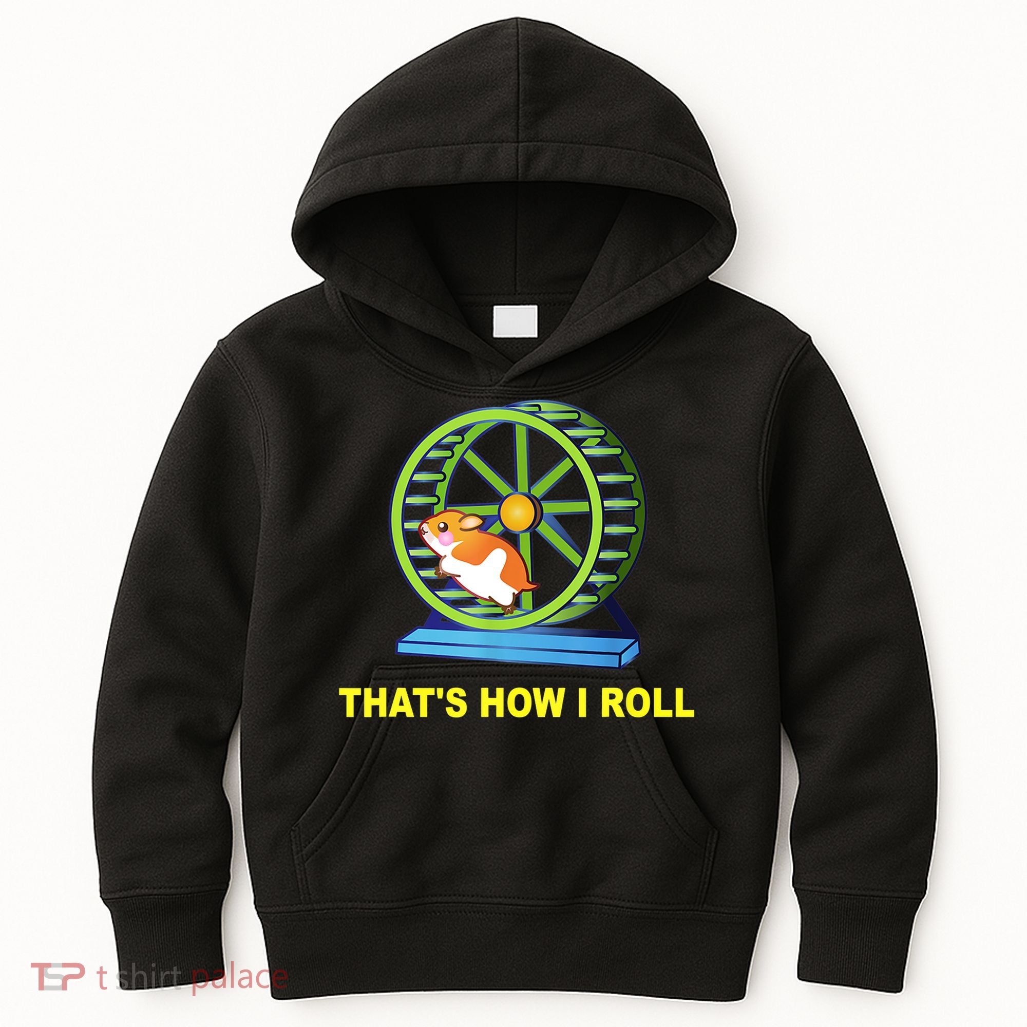 Hamster This Is How I Roll Hamster Wheel Shirt Gift TShirt Kids Hoodie