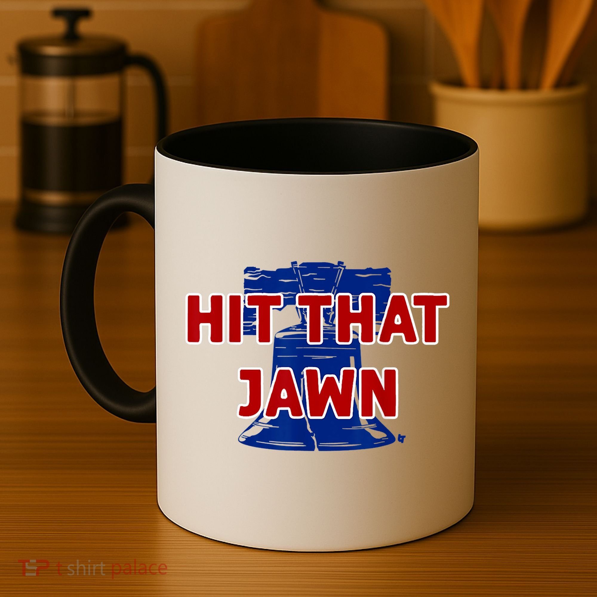 Hit That Jawn Philadelphia Baseball Coffee Mug