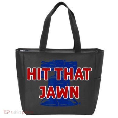 Hit That Jawn Philadelphia Baseball Tote Bag
