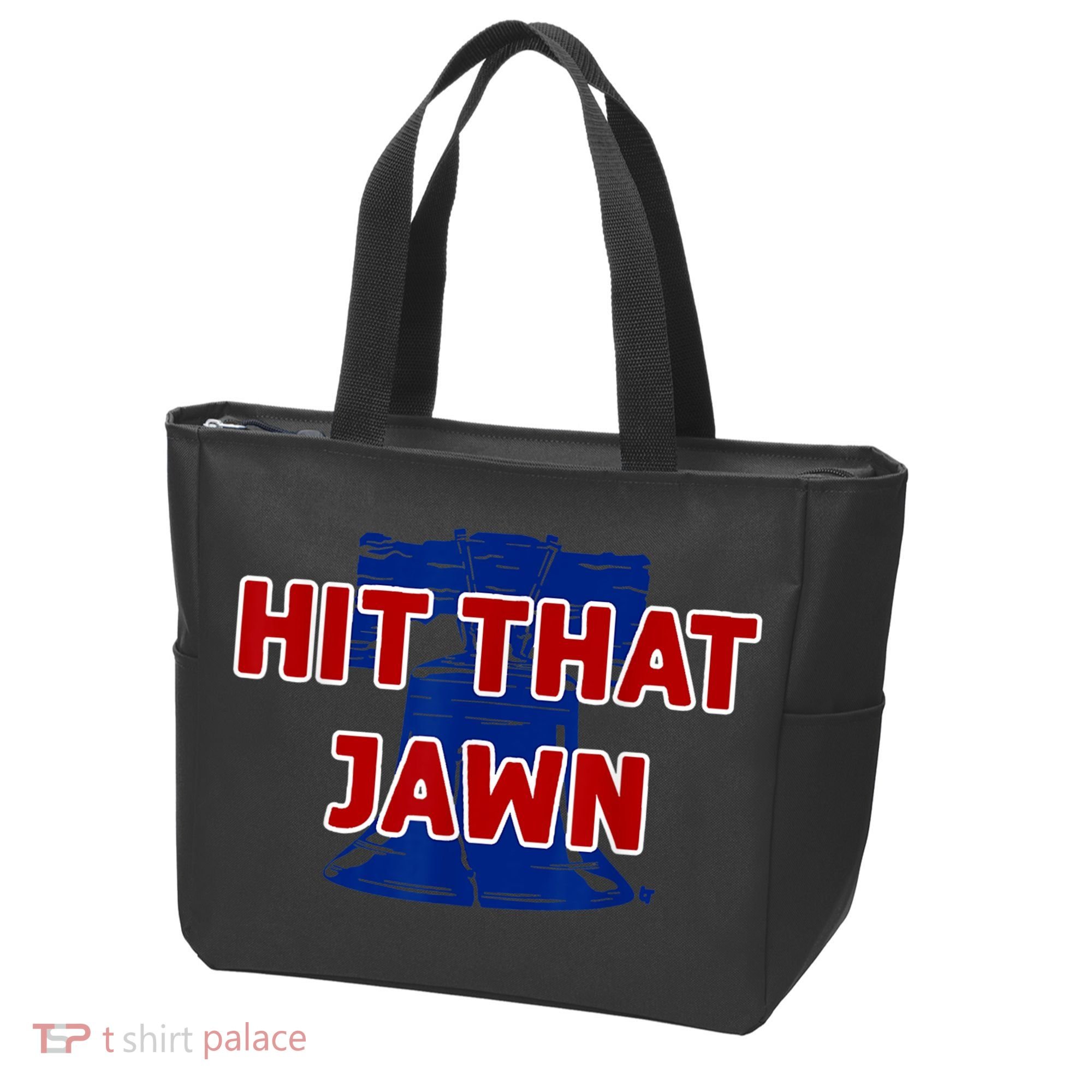 Hit That Jawn Philadelphia Baseball Tote Bag