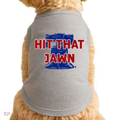 Hit That Jawn Philadelphia Baseball Doggie Tank