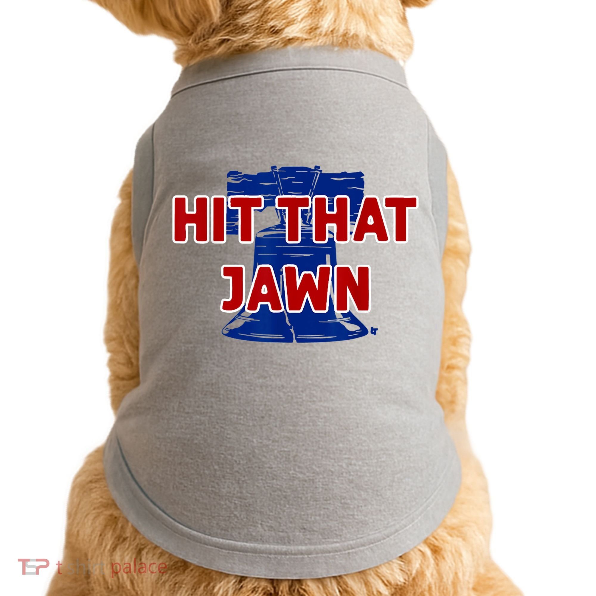 Hit That Jawn Philadelphia Baseball Doggie Tank