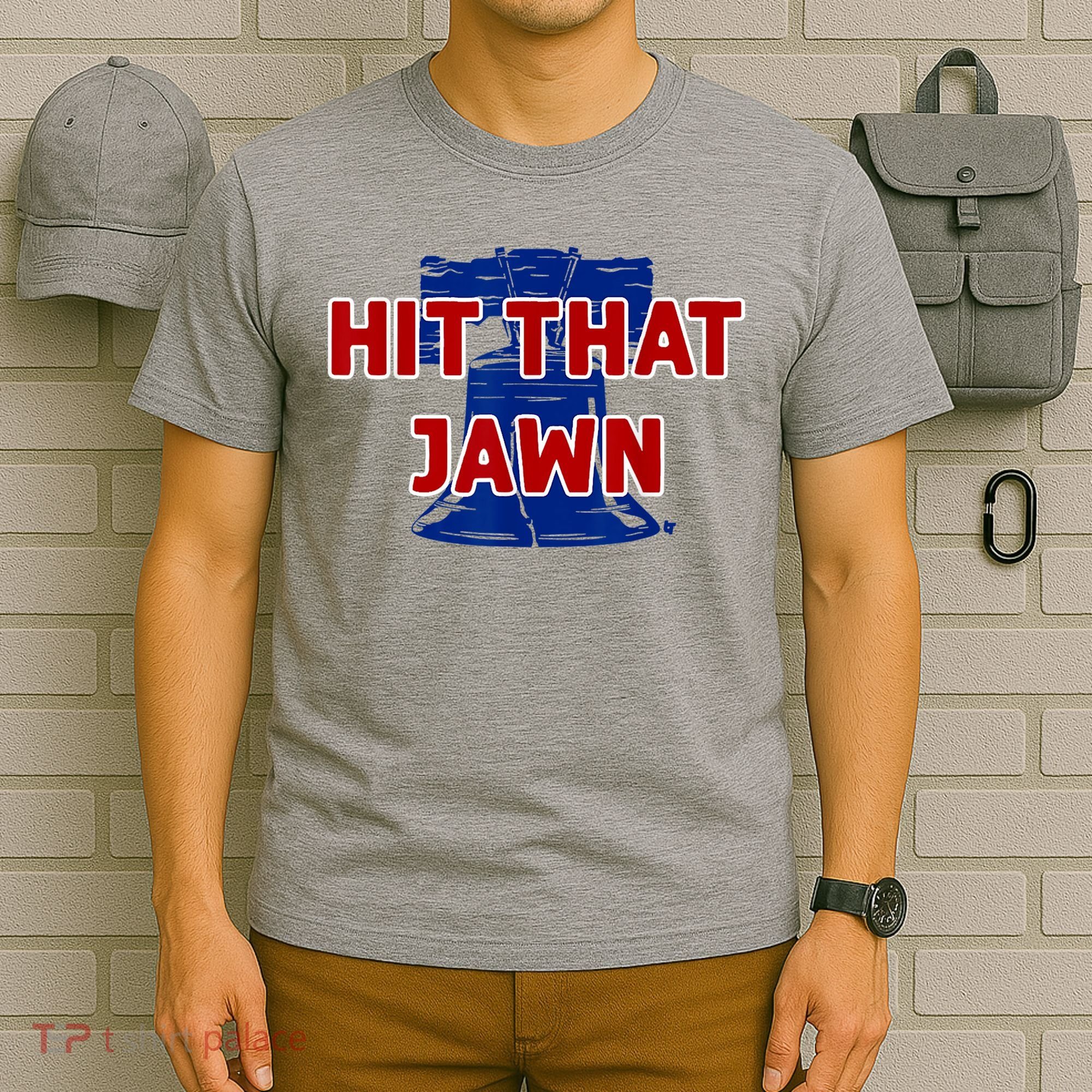 Hit That Jawn Philadelphia Baseball T-Shirt