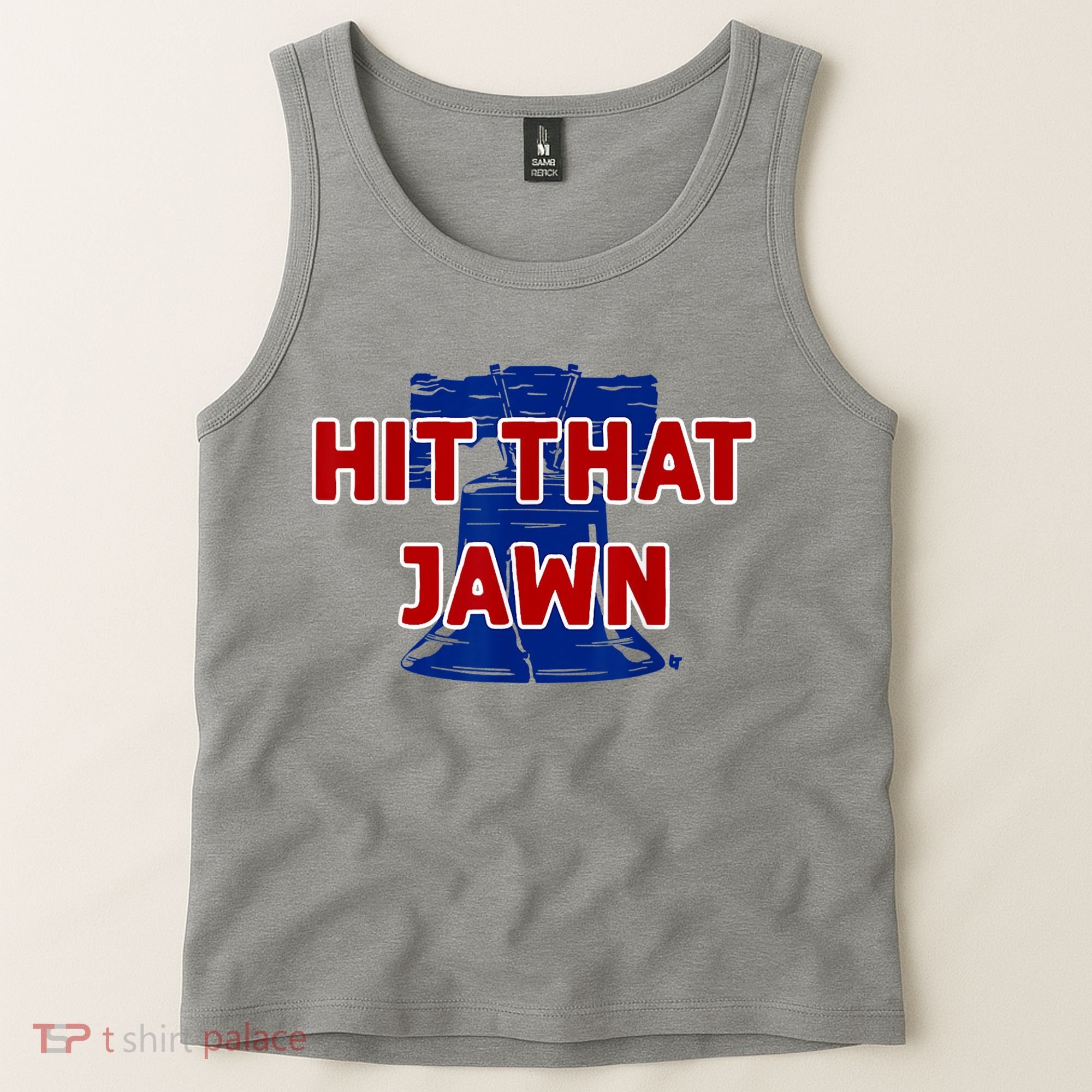 Hit That Jawn Philadelphia Baseball Tank Top