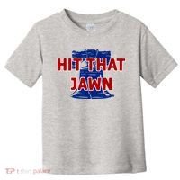 Hit That Jawn Philadelphia Baseball Toddler T-Shirt thumb 0