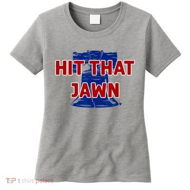 Hit That Jawn Philadelphia Baseball Women's T-Shirt
