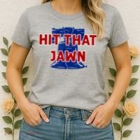 Hit That Jawn Philadelphia Baseball Women's T-Shirt thumb 2
