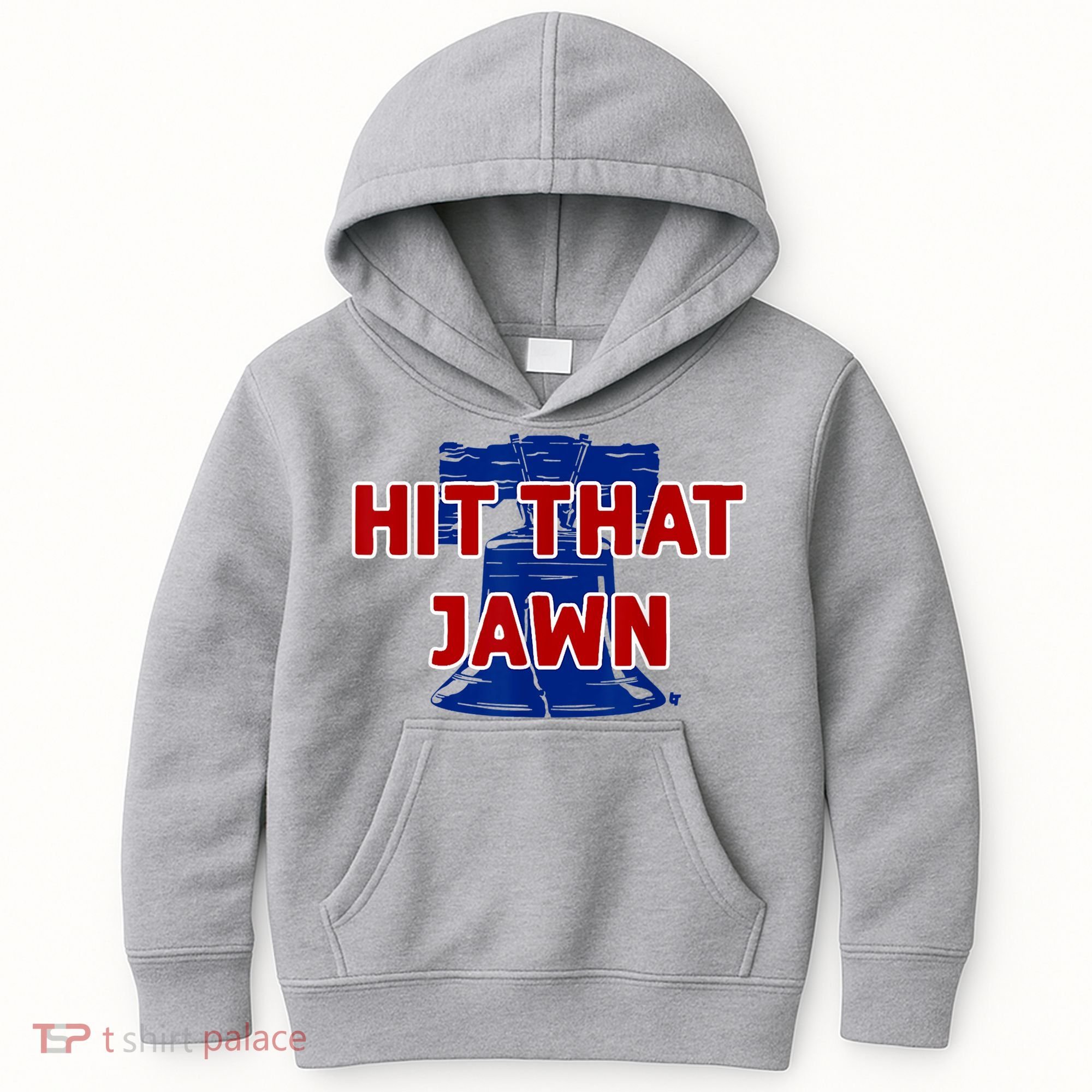 Hit That Jawn Philadelphia Baseball Kids Hoodie