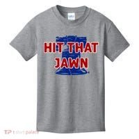 Hit That Jawn Philadelphia Baseball Kids T-Shirt thumb 0