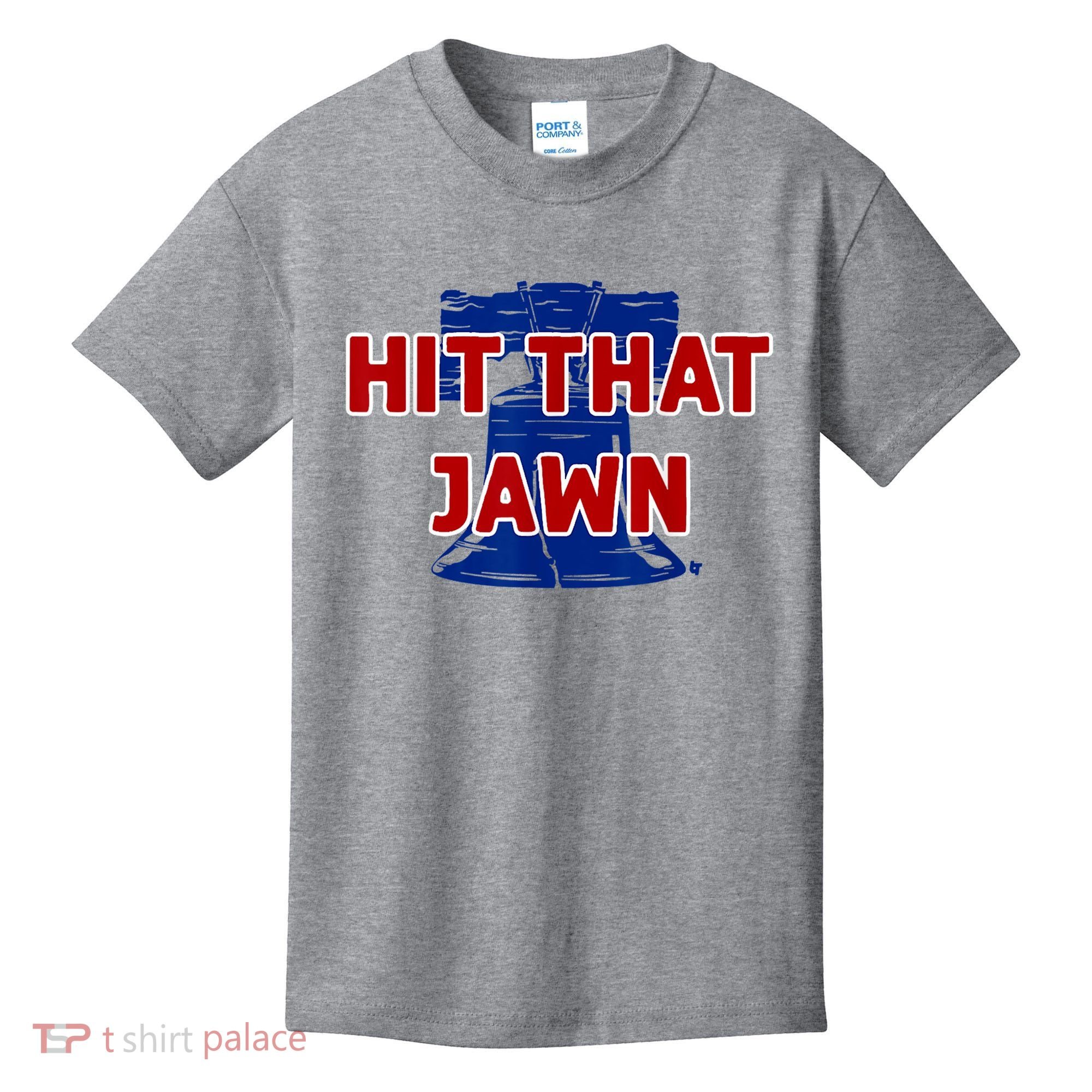 Hit That Jawn Philadelphia Baseball Kids T-Shirt