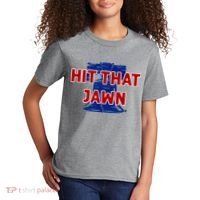 Hit That Jawn Philadelphia Baseball Kids T-Shirt thumb 2