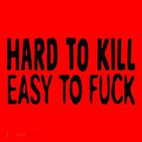 Hard To Kill Easy To Fuck Funny Quote Santa Hat thumb 1