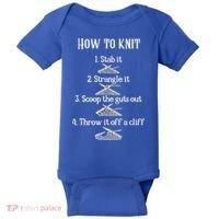 How To Knit 1 Stab It 2 Strangle It 3 Scoop The Guts Out  Baby Bodysuit thumb 0