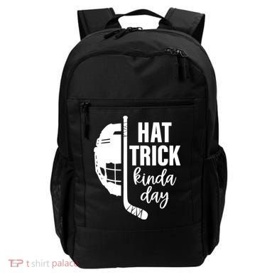Hat Trick Kinda Day Ice Hockey Player Backpack