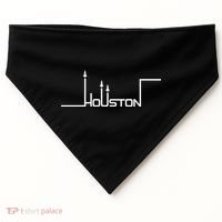 Houston Texas Lift Off Logo USA-Made Doggie Bandana thumb 0