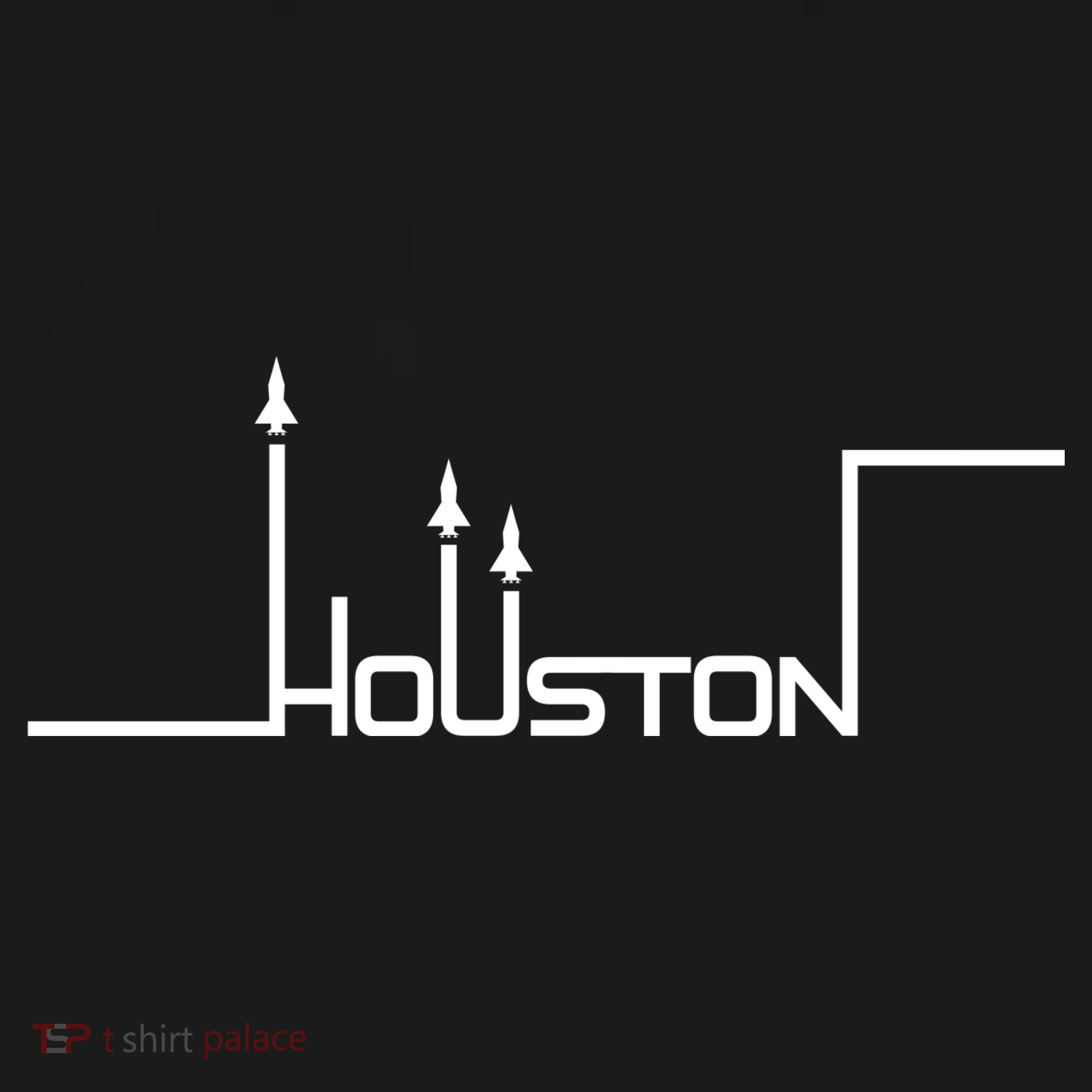 Houston Texas Lift Off Logo Apron