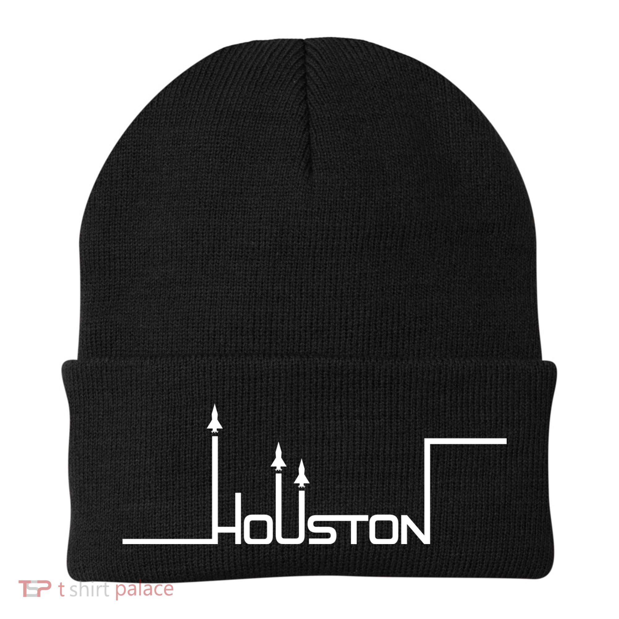 Houston Texas Lift Off Logo Beanie
