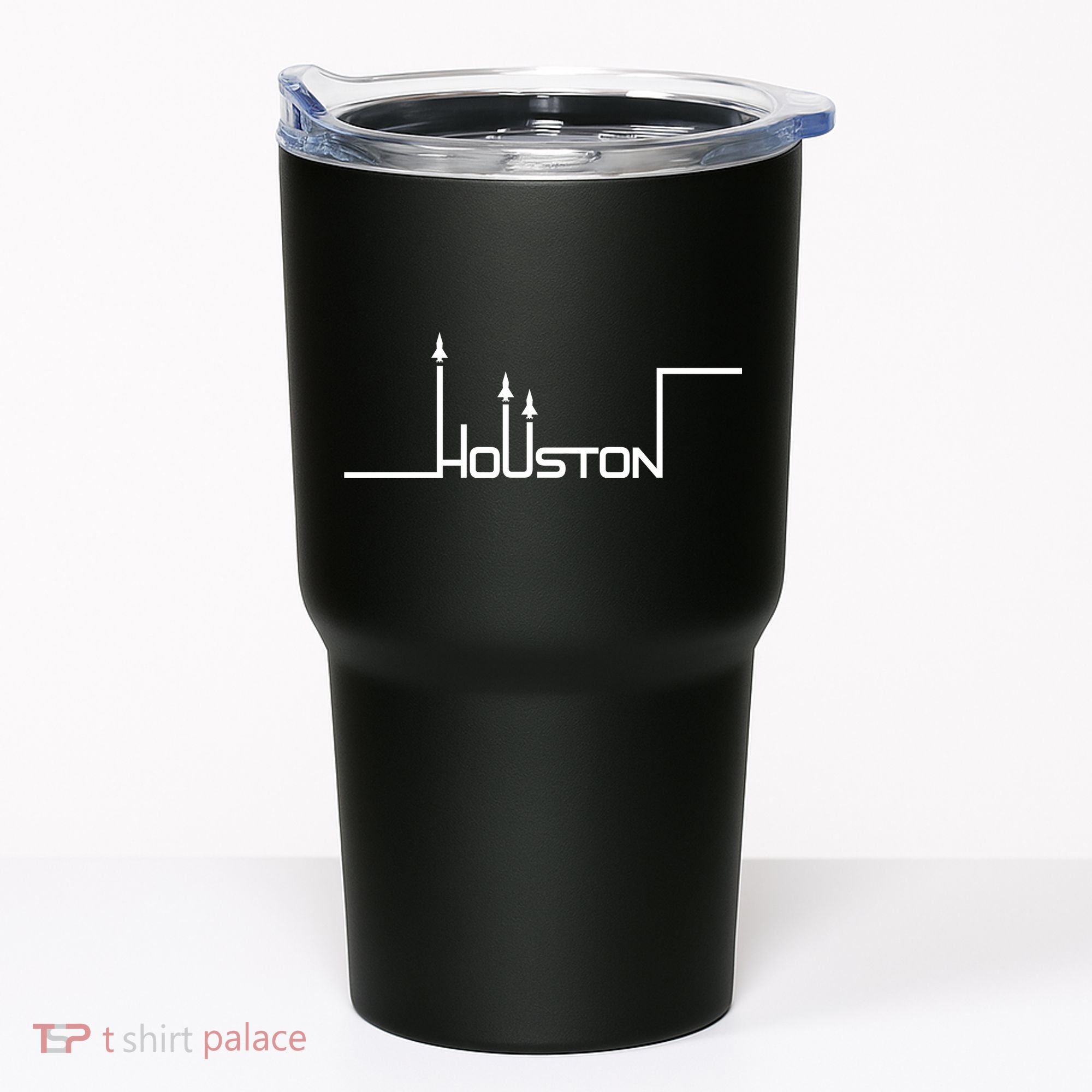Houston Texas Lift Off Logo Tumbler