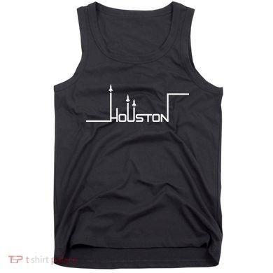 Houston Texas Lift Off Logo Tank Top