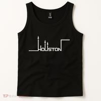 Houston Texas Lift Off Logo Tank Top thumb 2