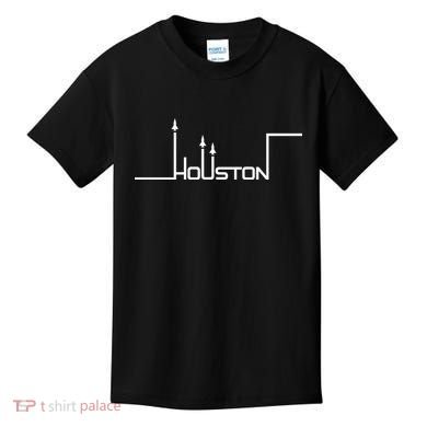 Houston Texas Lift Off Logo Kids T-Shirt