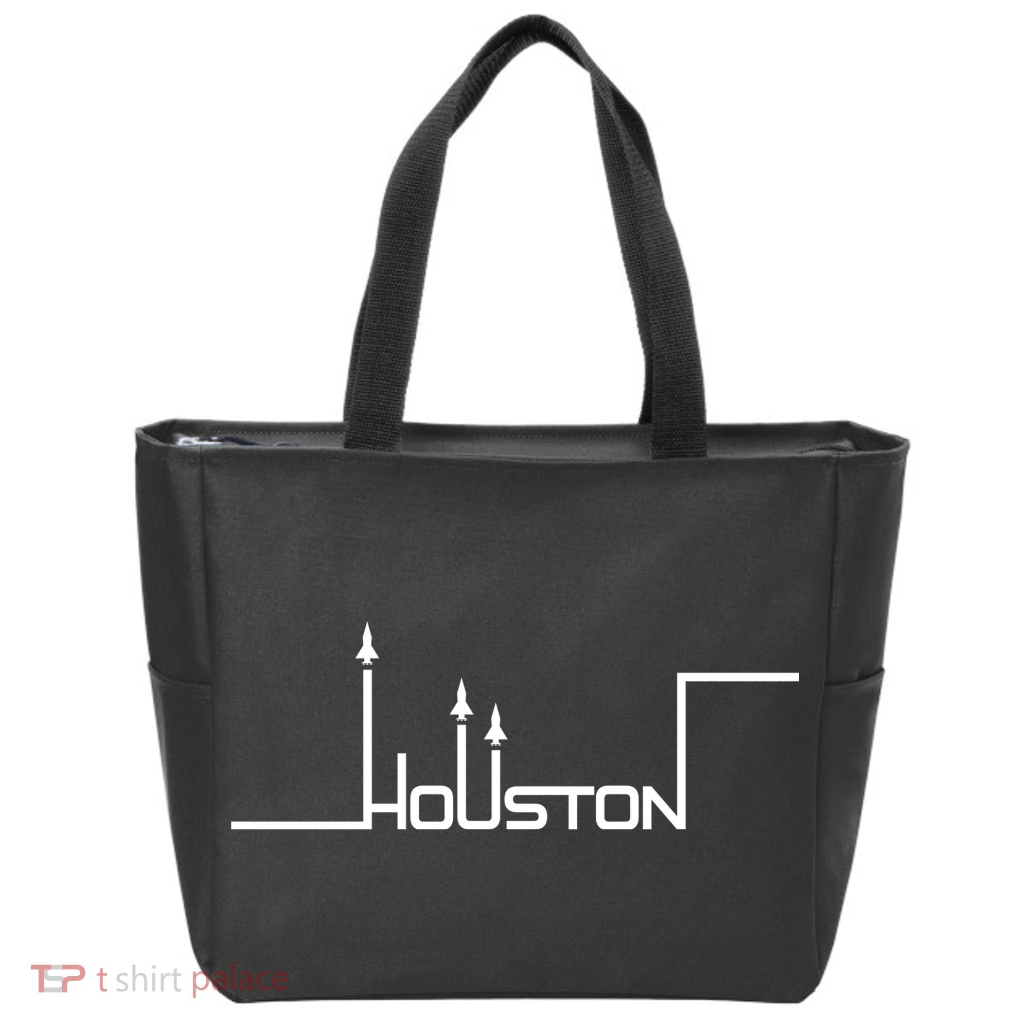 Houston Texas Lift Off Logo Tote Bag