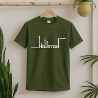 Houston Texas Lift Off Logo T-Shirt thumb 2