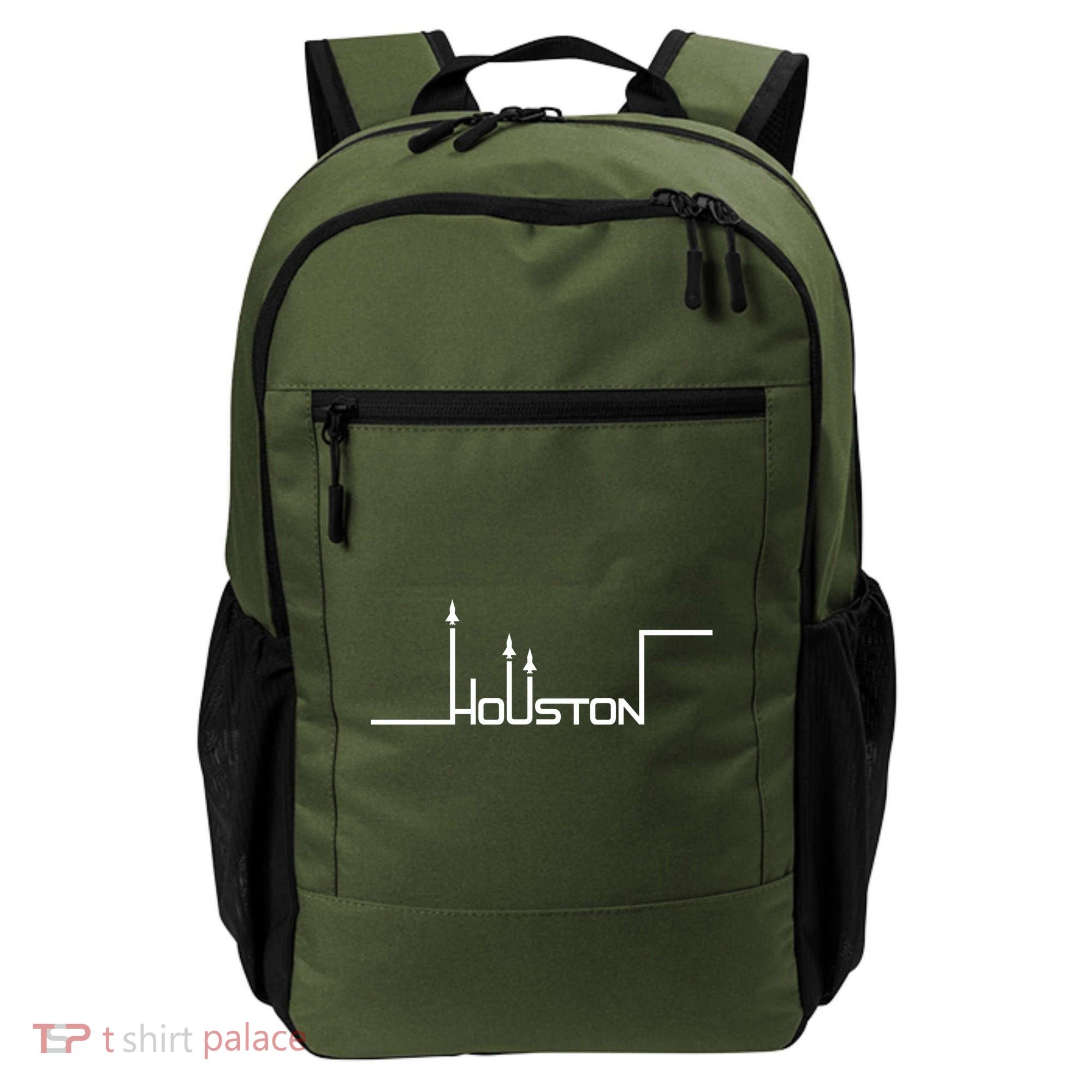 Houston Texas Lift Off Logo Backpack