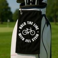 Hold The Line With Jill Stein Golf Towel thumb 2