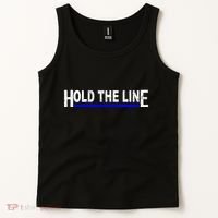 Hold The Line Quote Tank Top thumb 2