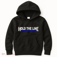 Hold The Line Quote Kids Hoodie thumb 0
