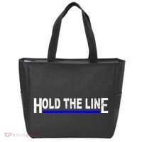 Hold The Line Quote Tote Bag thumb 0