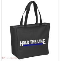 Hold The Line Quote Tote Bag thumb 2