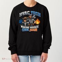 HVAC Tech Making Houses Cool Again  Women's Sweatshirt thumb 0