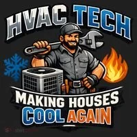 HVAC Tech Making Houses Cool Again  Women's Sweatshirt thumb 2
