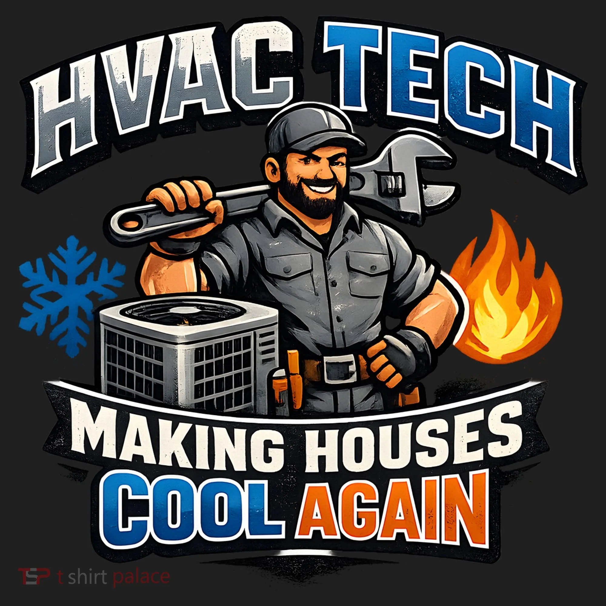 HVAC Tech Making Houses Cool Again  Women's Sweatshirt