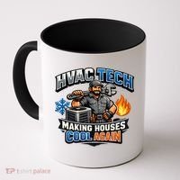 HVAC Tech Making Houses Cool Again  Coffee Mug thumb 0