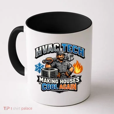 HVAC Tech Making Houses Cool Again  Coffee Mug