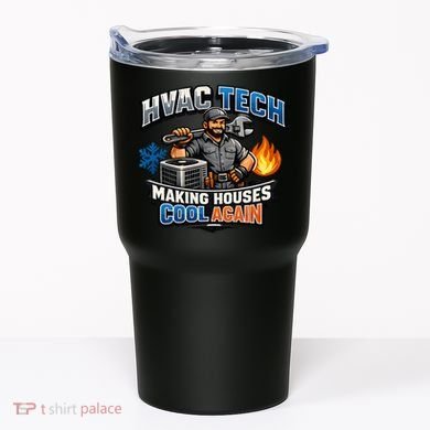 HVAC Tech Making Houses Cool Again  Tumbler
