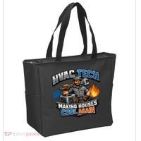 HVAC Tech Making Houses Cool Again  Tote Bag thumb 2