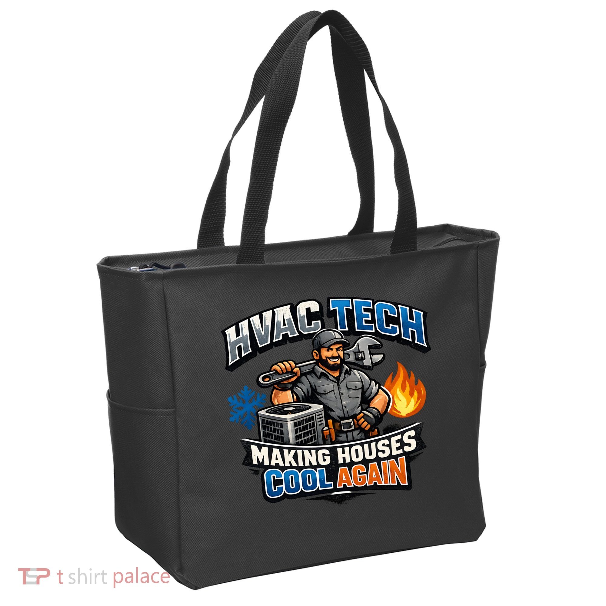 HVAC Tech Making Houses Cool Again  Tote Bag