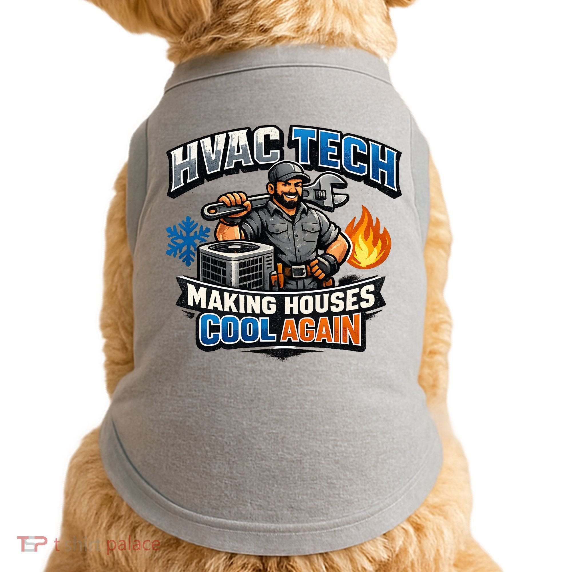 HVAC Tech Making Houses Cool Again  Doggie Tank