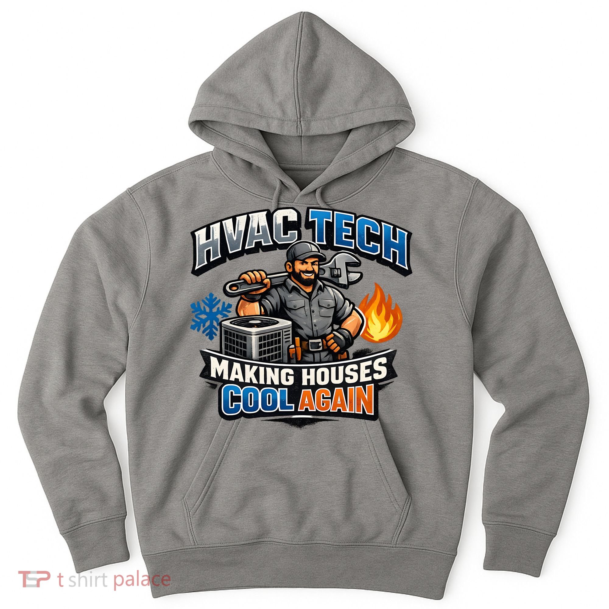 HVAC Tech Making Houses Cool Again  Hoodie