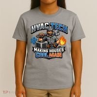 HVAC Tech Making Houses Cool Again  T-Shirt thumb 4